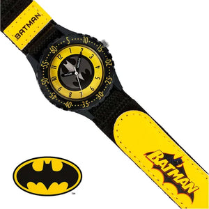 Batman Boy's & Girls Analog Quartz Watch with Canvas Strap