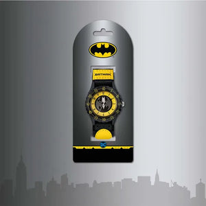 Batman Boy's & Girls Analog Quartz Watch with Canvas Strap