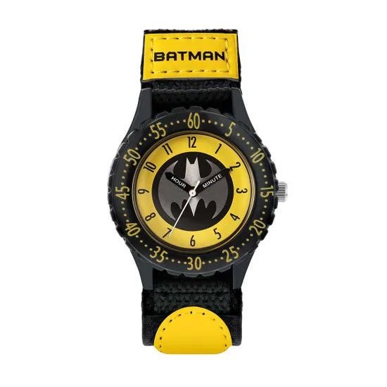 Batman Boy's & Girls Analog Quartz Watch with Canvas Strap