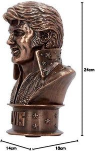 Elvis Presley Bronze Bust Figurine 18cm