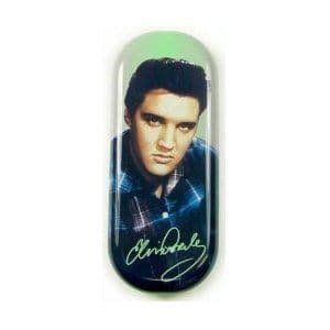 Elvis Presley Blue Shirt Glasses Case