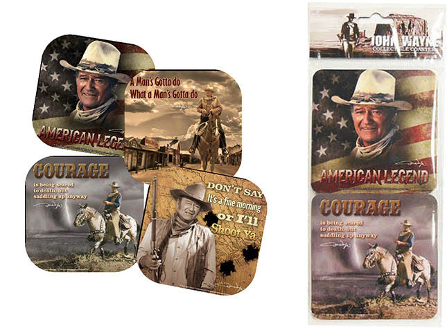 John Wayne Collectable Coaster Set