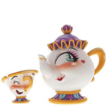 Load image into Gallery viewer, Miss Mindy Mrs Potts &amp; Chips Disney Figurine
