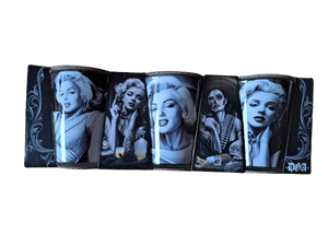 Marilyn Monroe David Gonzales Art Shot Glass Set