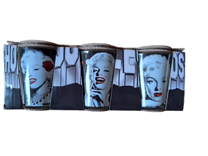 Marilyn Monroe Shot Glass Set