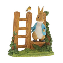 Load image into Gallery viewer, Beatrix Potter Peter Rabbit On Stile Figurine Figurine
