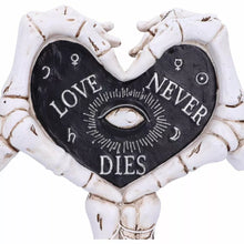 Afbeelding in Gallery-weergave laden, Nemesis Now Love Never Dies Skeleton Hands Gothic Figurine
