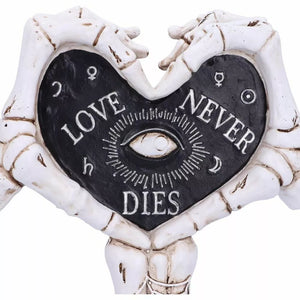 Nemesis Now Love Never Dies Skeleton Hands Gothic Figurine