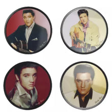 Załaduj obraz do przeglądarki galerii, Elvis Presley Coaster Set in Tin
