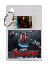 Load image into Gallery viewer, Marvel Avengers Age Of Ultron Film Cell 35mm Keyring
