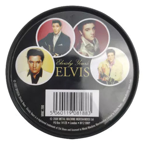 Elvis Presley Coaster Set in Tin