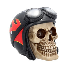 Charger l&#39;image dans la galerie, Hell Fire Biker Flame Helmet Skull Ornament
