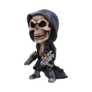 Mechanical Reaping Skeleton Figurine 18cm