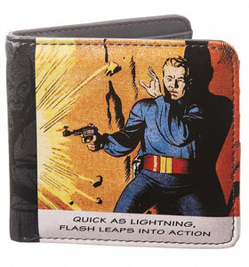 Flash Gordon Comic Print Wallet