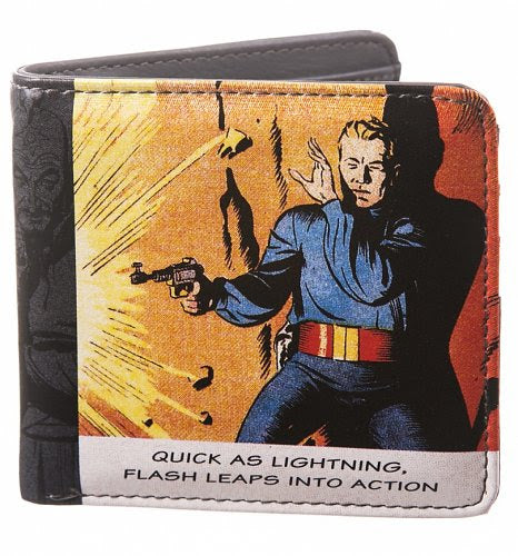 Flash Gordon Comic Print Wallet