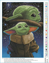 Cargar imagen en el visor de la galería, Wholesale Joblot pack of 6 Cross Stitch Kit Star Wars Yoda
