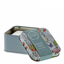 Charger l&#39;image dans la galerie, Peter Rabbit Clean Linen Soap in Tin - The Celebrity Gift Company
