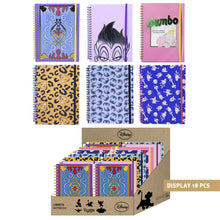 Carica l&#39;immagine nel visualizzatore di Gallery, Disney A5 Spiral Bound Notebook - Choice of Characters - The Celebrity Gift Company
