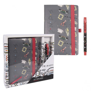Friends Notebook and Pen Gift Set - The Celebrity Gift Company