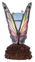 Load image into Gallery viewer, Tiffany Style Table Lamp Butterfly Glass Shade
