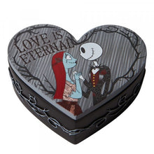 Load image into Gallery viewer, Nightmare Before Christmas Jack and Sally Trinket Box
