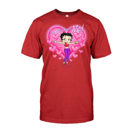 Betty Boop Red T-Shirt - 