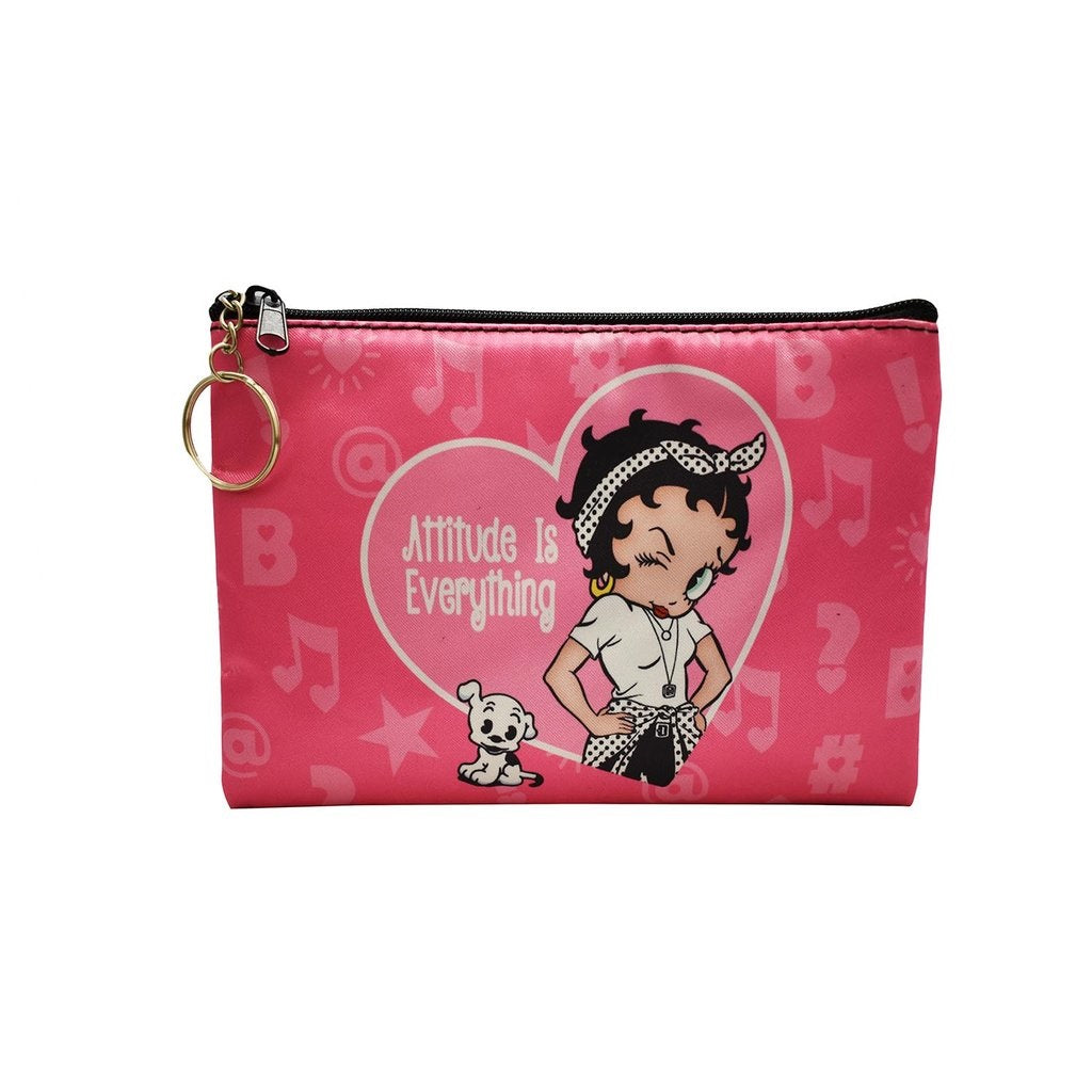 Betty Boop Make Up/ Cosmetics Bag - Attitude - The Celebrity Gift Company