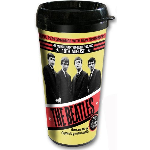 The Beatles Travel Mug, Official Licensed, 1962 Port Sunlight - The Celebrity Gift Company