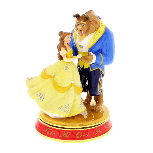 Disney Classic Trinket Box - Beauty & The Beast - The Celebrity Gift Company