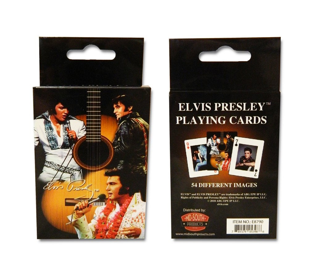 Elvis Playing Cards 54 Different Images - The Celebrity Gift Company