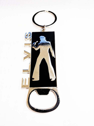 Elvis Presley Key Chain / Bottle Opener Silhouette - The Celebrity Gift Company