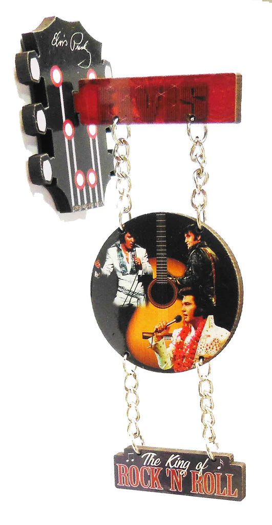 Elvis Presley 4 Part Dangle Magnet