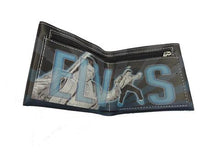 Carica l&#39;immagine nel visualizzatore di Gallery, Elvis Presley Wallet - Black &amp; Blue - The Celebrity Gift Company
