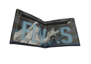 Elvis Presley Wallet - Black & Blue - The Celebrity Gift Company