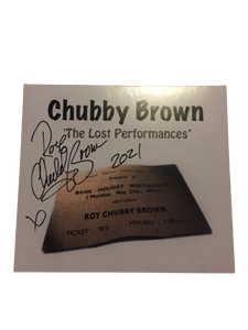 Roy "Chubby" Brown - The Lost Performances CD (Signed version also available) - The Celebrity Gift Company