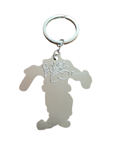 Roy "Chubby" Brown Metal Keyring - The Celebrity Gift Company