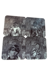 Afbeelding in Gallery-weergave laden, Roy &quot;Chubby&quot; Brown 4 Piece Coaster Set
