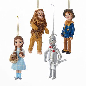 Wonderful Wizard Of Oz 5-Inch Ornament Resin Set - The Celebrity Gift Company