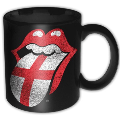 THE ROLLING STONES BOXED STANDARD MUG: TONGUE ENGLAND - The Celebrity Gift Company