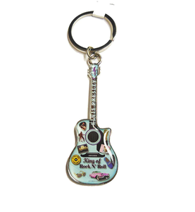Elvis Key Ring Guitar Patches