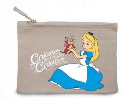 Alice in Wonderland Cosmetic Bag - The Celebrity Gift Company