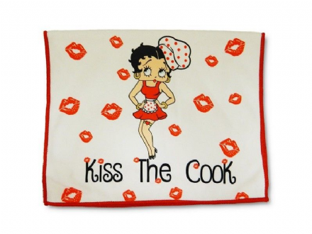 Betty Boop Kitchen Tea Towel, 
