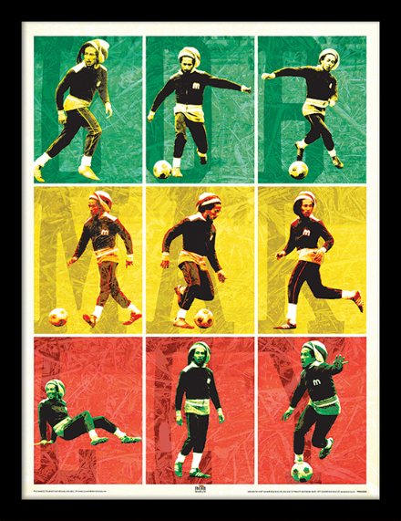Framed art print Bob Marley - The Celebrity Gift Company