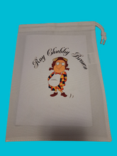 Load image into Gallery viewer, Roy &quot;Chubby&quot; Brown Draw String Christmas Gift Bag
