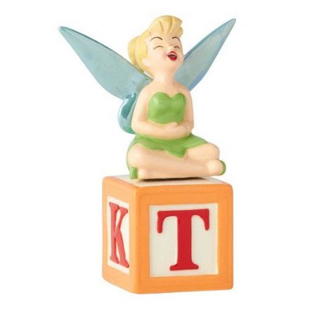 Peter Pan Tinkerbell on Block Salt and Pepper Shaker Set - The Celebrity Gift Company