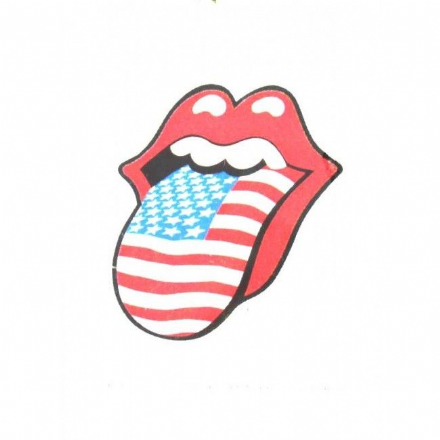Rolling Stones Keychain USA Tongue Style - The Celebrity Gift Company
