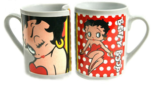 Set 2 Betty Boop Nested Mugs - The Celebrity Gift Company