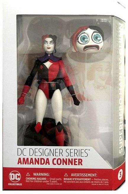 DC Comics Designer Series Conner Superhero Harley Quinn Action Figure - The Celebrity Gift Company