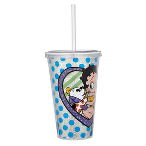 Betty Boop and Pudgy Tumbler Romero Britto