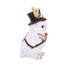 Afbeelding in Gallery-weergave laden, Cogsmiths Owl Steampunk Bird Ornament
